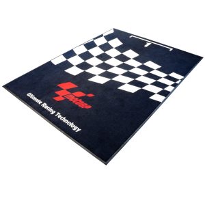 thumbnail image 2 of BikeTek Series 4 Checker Board Garage Mat – Non-Slip, 190x80cm, Nylon, Motorcycle Workshop 2 of 3