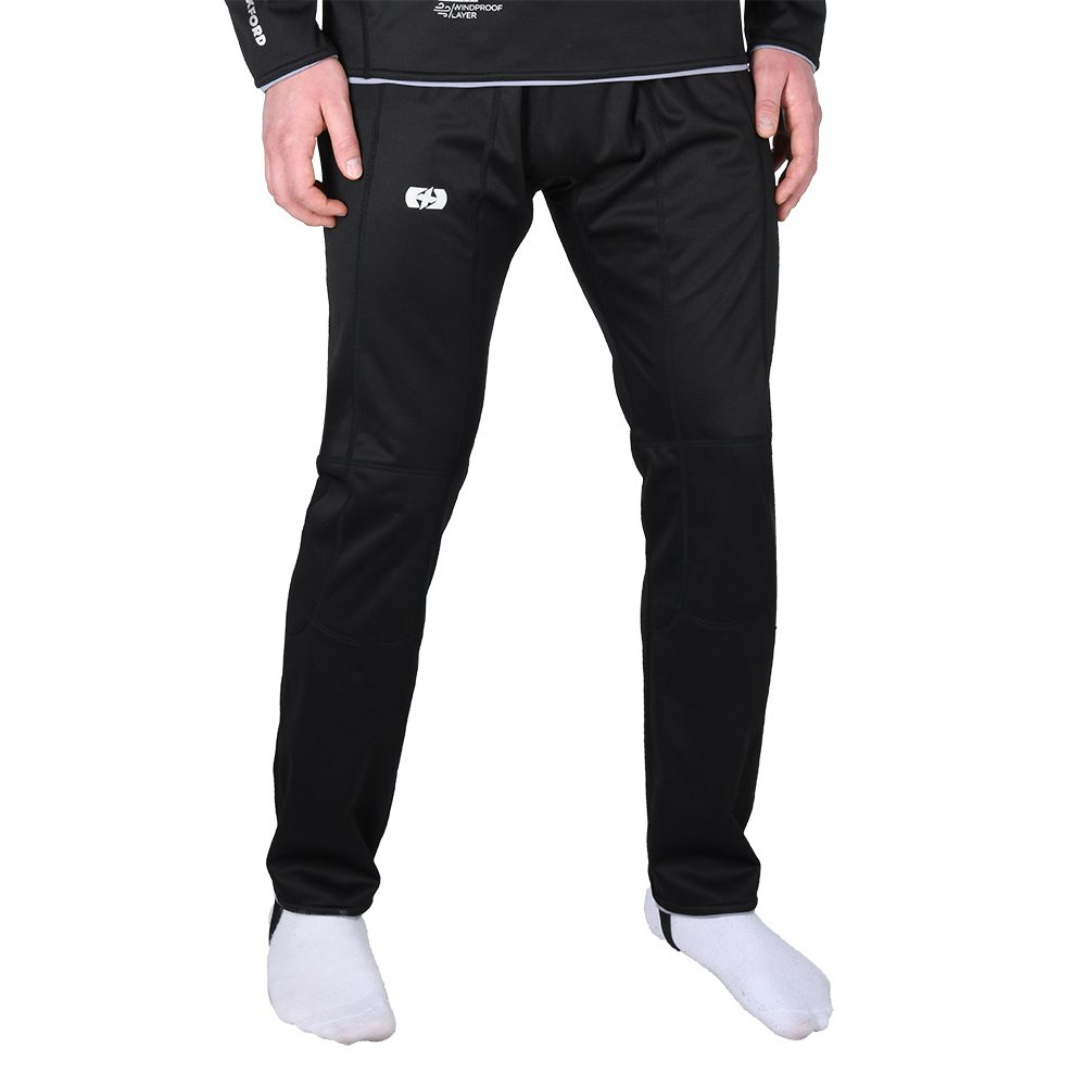 Oxford Chillout Pants - Inner Thermal Windproof Motorcycle Base Layer, Size 2XL, Unisex Chilltex Material