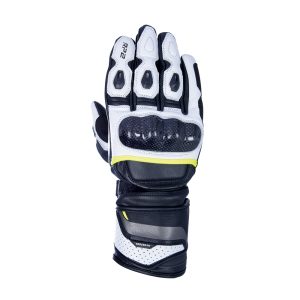 Oxford RP-2 2.0 Gloves – Black/White/Fluo Oxford RP-2 2.0 Yellow Motorcycle Gloves