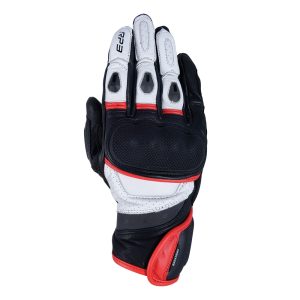 Oxford RP-3 2.0 Gloves – Black/White/Red Oxford RP-3 2.0 Red Motorcycle Gloves