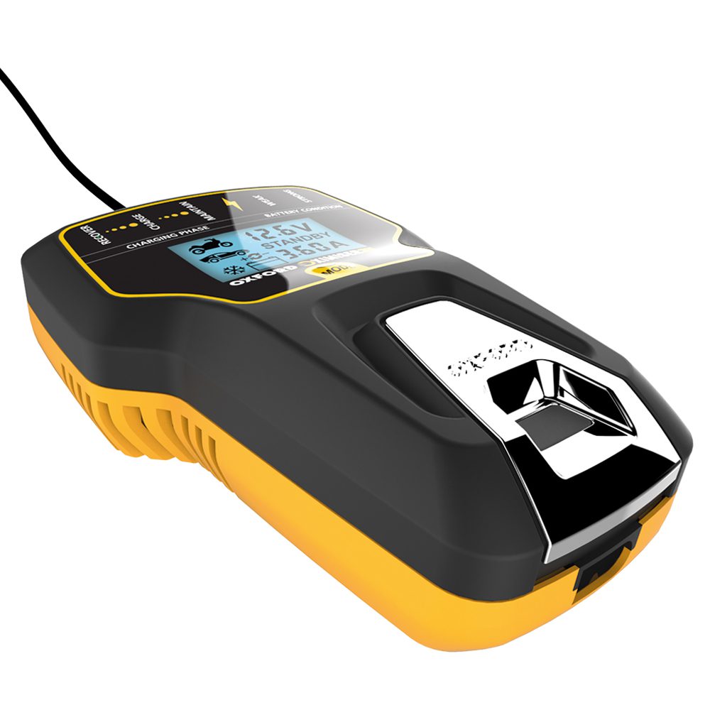 thumbnail interactive-video image 1 of Oxford Oximiser 3X 12V Motorcycle Battery Charger – Trickle Charger & Optimiser, EAN 5030009097003 1 of 3