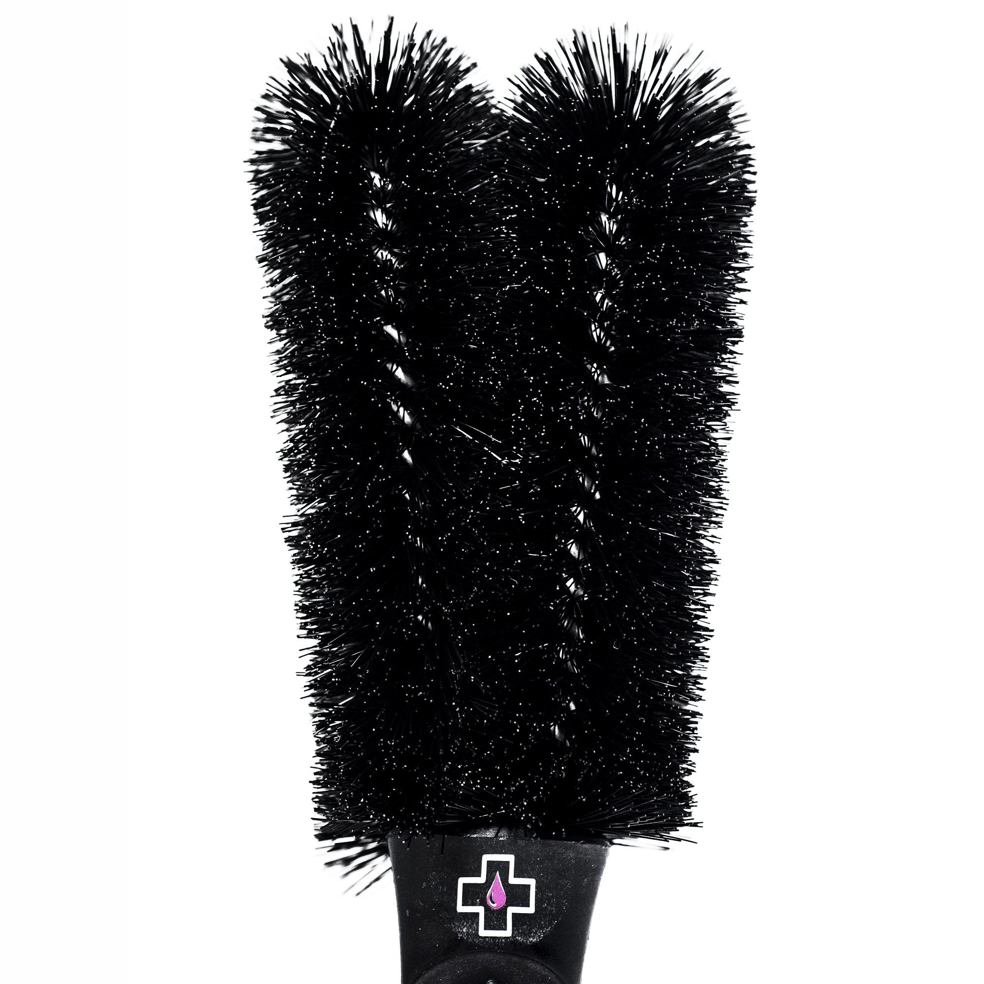 thumbnail interactive-video image 1 of Muc-Off Two Prong Brush – Bike Cleaning Detailing Tool (Model 373) 1 of 6