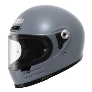 Shoei Glamster Plain Motorcycle Helmet Basalt Grey 1