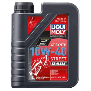 Liqui Moly 4 Stroke 10W-40 Fully Synthetic Street Race Oil 1L LQM20753 1