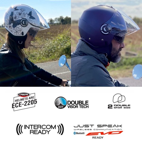Caberg Riviera v4 Muse Open Face Motorcycle Helmet - BDLA Motorbikes