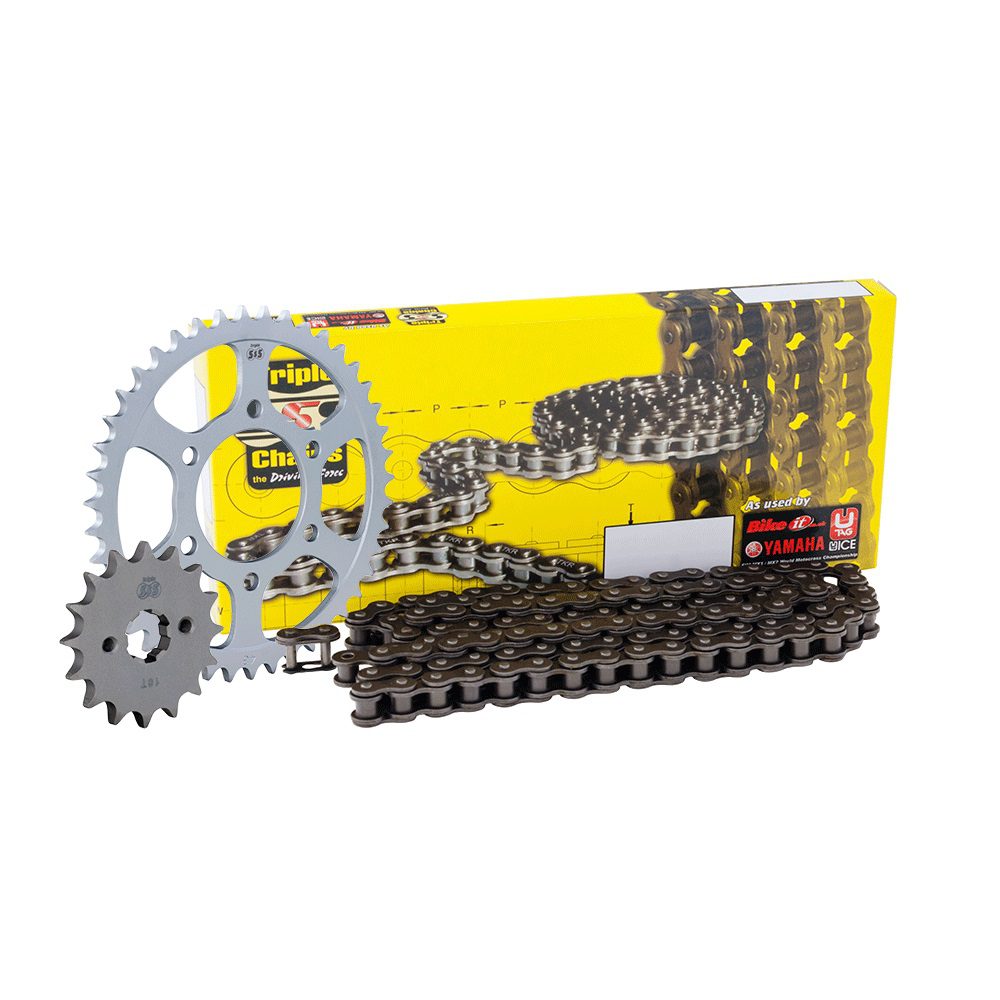 Vmp Heavy Duty Chain & Sprocket Kit For Yamaha MT125 (ABS) (BR3) 2014-2018 – Front & Rear