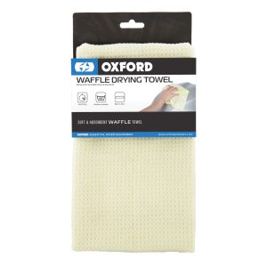 Oxford Waffle Drying Towel Oxford Motorcycle Waffle Drying Towel Yellow 80 x 40cm (OX239)