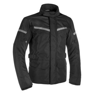 Oxford Spartan Long Jacket – Black Oxford Spartan Long Motorcycle Jacket Black 1
