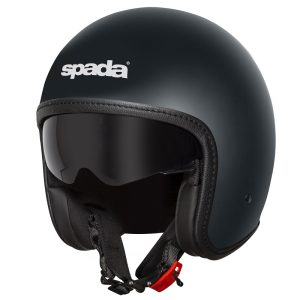 Spada Ace Plain Helmet – Matt Black Spada Ace Plain Motorcycle Helmet Matt Black 1
