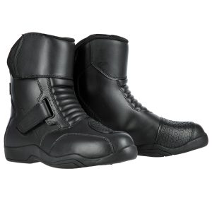 Oxford Delta Short Boots – Black Oxford Delta Short Motorcycle Boots Black 1