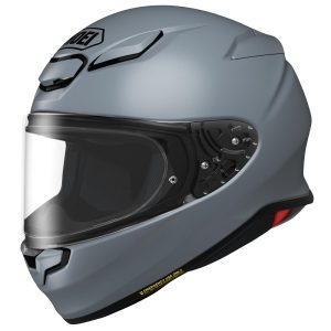 Shoei NXR2 Plain Motorcycle Helmet Basalt Grey 1