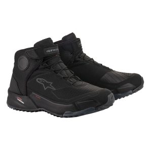 Alpinestars CR-X Drystar Motorcycle Boots Black Black 1