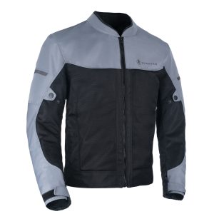 Oxford Spartan Air Jacket – Grey/Black Oxford Spartan Air Motorcycle Jacket Grey 1