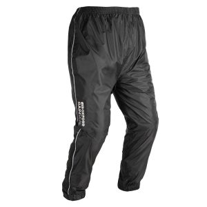 Oxford Rainseal Motorcycle Over Trousers Black 1
