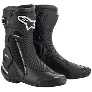Alpinestars SMX Plus v2 Boots – Black Alpinestars SMX Plus v2 Motorcycle Boots Black 1