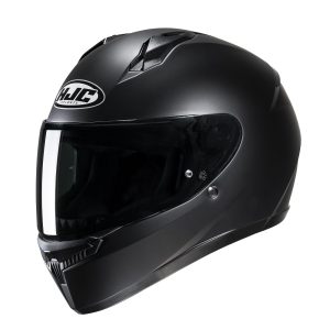 HJC C10 Plain Motorcycle Helmet Matt Black 1