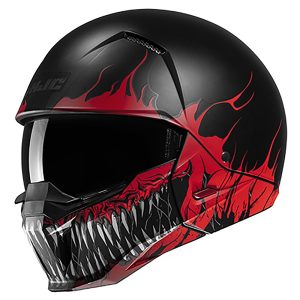 HJC I20 Scraw Motorcycle Helmet Red 1