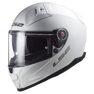 LS2 FF811 Vector II Plain Helmet – White LS2 FF811 Vector II Plain Motorcycle Helmet White 1