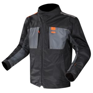 LS2 Titanium Jacket – Blue/Orange LS2 Titanium Motorcycle Jacket Blue Orange 1