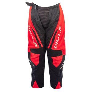 Wulfsport Cub Linear Kids Motocross Trousers Red 1