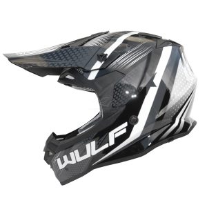 Wulfsport Iconic Helmet – Black Wulfsport Iconic Motocross Helmet Black 1
