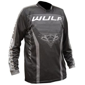 Wulfsport Linear Motocross Jersey Black 1