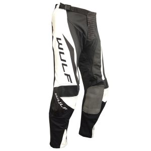 Wulfsport Linear Trousers – White Wulfsport Linear Motocross Trousers White 1