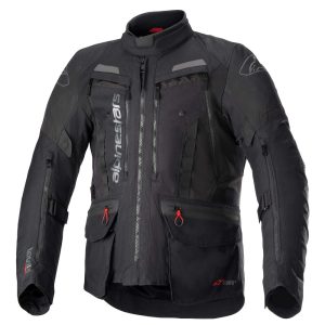 Alpinestars Bogota Pro Drystar Jacket – Black/Black Alpinestars Bogota Pro Drystar Motorcycle Jacket Black 1