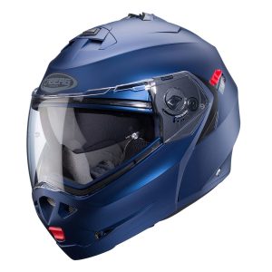 Caberg Duke X Plain Motorcycle Helmet Matt Blue 1
