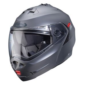 Caberg Duke X Plain Motorcycle Helmet Matt Grey 1