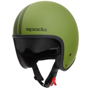 Spada Ace Command Motorcycle Helmet Green 1