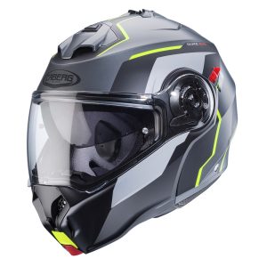 Caberg Duke Evo Move Motorcycle Helmet Yellow 1