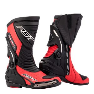 RST TracTech Evo III Motorcycle Boots Red 1