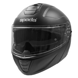 Spada Orion 2 Plain Helmet – Matt Black Spada Orion 2 Plain Motorcycle Helmet Matt Black 1