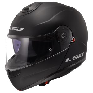 LS2 FF908 Strobe II Plain Motorcycle Helmet Matt Black 1