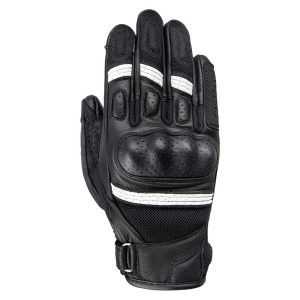 Oxford RP-6S Women’s Gloves – Black/White Oxford RP-6S Ladies Motorcycle Gloves Black White 1