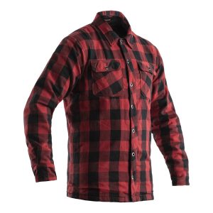 RST x Kevlar Lumberjack Motorcycle Shirt Red 1