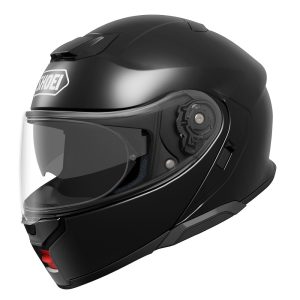 Shoei Neotec 3 Plain Motorcycle Helmet Black 1