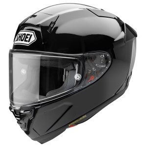 Shoei X-SPR Pro Plain Helmet – Black Shoei X-SPR Pro Plain Motorcycle Helmet Black 1