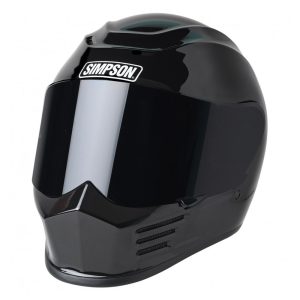 Simpson Speed 06 Plain Motorcycle Helmet Black 1