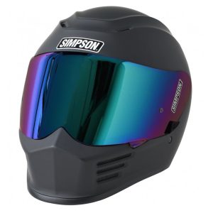 Simpson Speed 06 Plain Motorcycle Helmet Matt Black 1