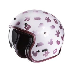 HJC V31 Disney Mickey Mouse Motorcycle Helmet Pink 1