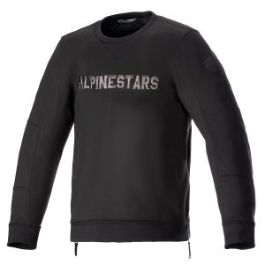 Alpinestars Legit Crew Fleece – Black Alpinestars Legit Crew Motorcycle Fleece Black 1