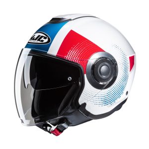 HJC I40N Pyle Motorcycle Helmet Blue White Red 1