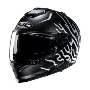 HJC I71 Celos Motorcycle Helmet Black 1