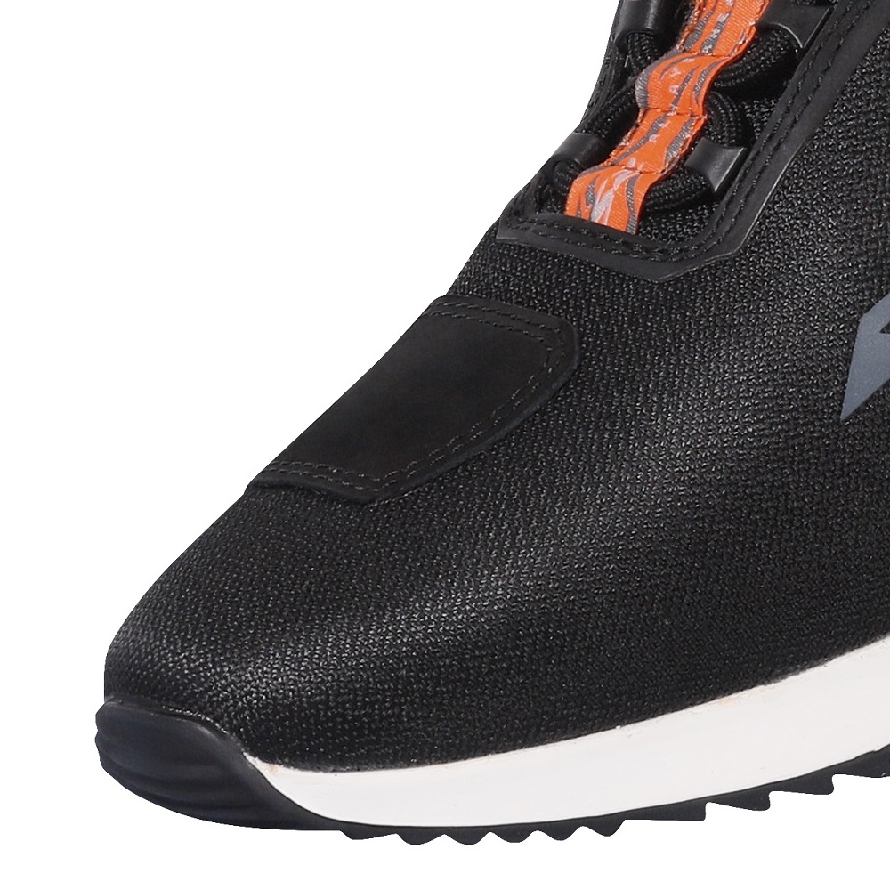 LS2 Acrux Motorcycle Boots Black Orange Features 1