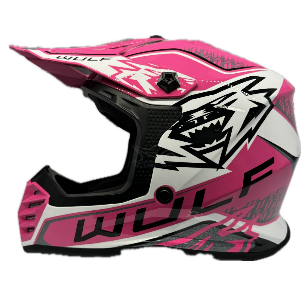 Wulf - Guantes De Moto Stratos Para Niños (Rojo, XXXS) 5 Cm