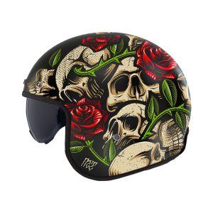 MT Le Mans 2 S Breakout Helmet – Black/Red MT Le Mans 2 S Breakout Motorcycle Helmet Black Red 1