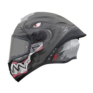 MT Targo S Toby Motorcycle Helmet Matt Grey 1