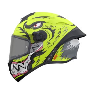 MT Targo S Toby Helmet – Yellow MT Targo S Toby Motorcycle Helmet Matt Yellow 1